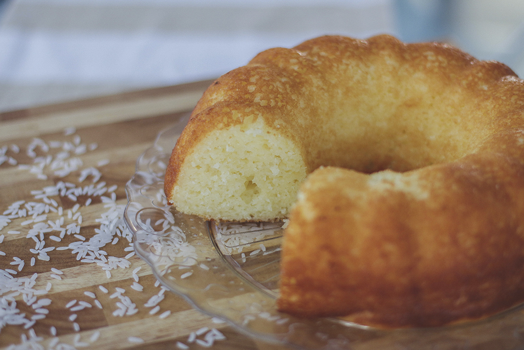 Bolo De Arroz Cru Sem Glúten - Pam*B