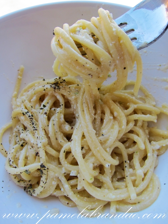 Spaghetti With Lemon And Olive Oil (al Limone) - Pam*B