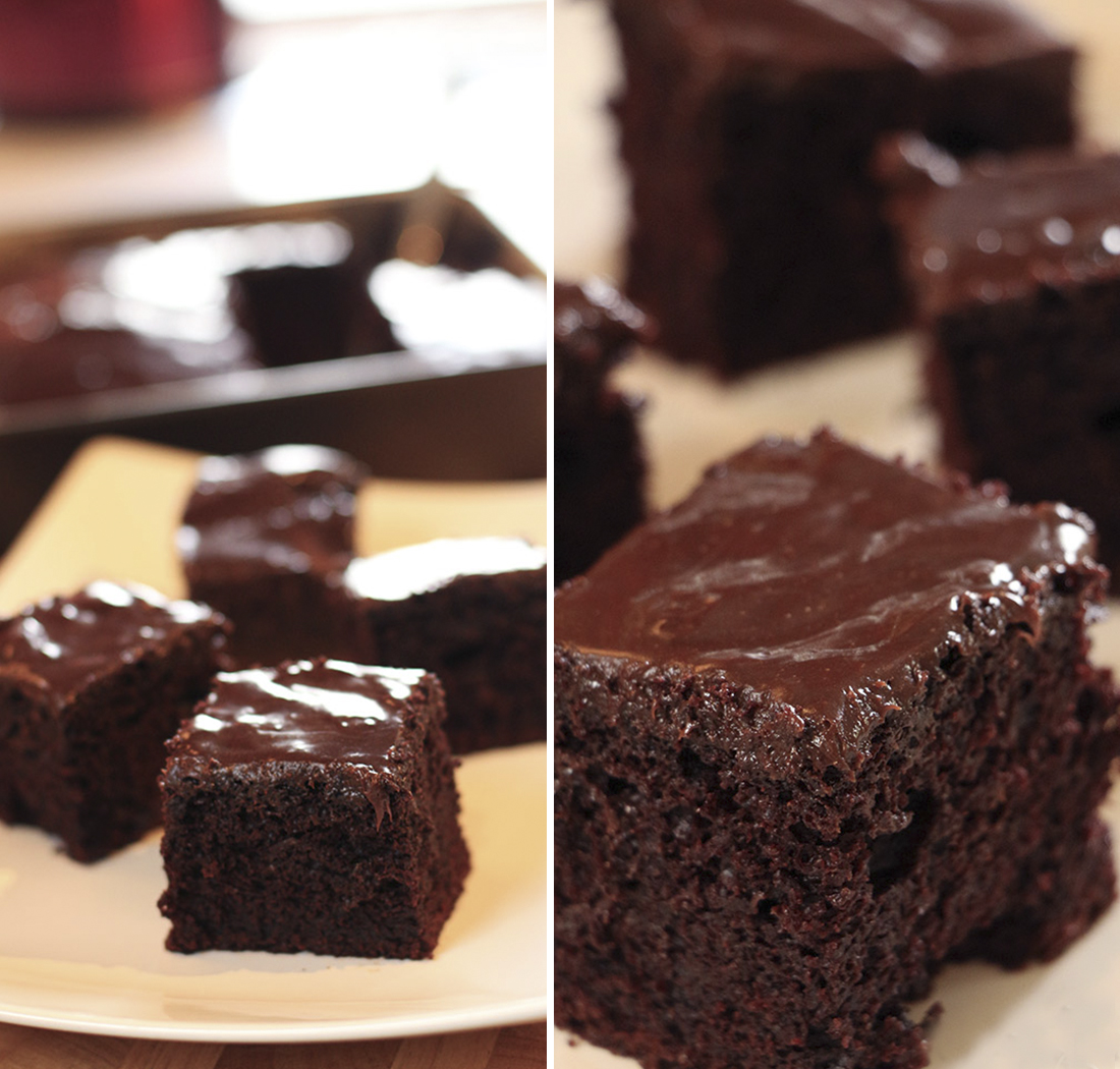 Bolo De Chocolate Com Ganache - Pam*B